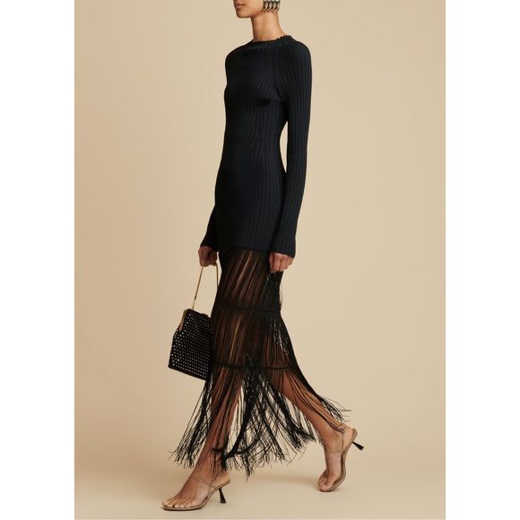 KHAITE THE CEDAR DRESS SIZE M $2400 - Picture 1 of 13